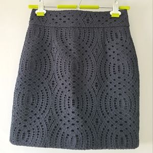 Maje embroidered mini skirt sz 36
